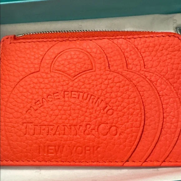 Tiffany & Co. Coral Card Holder - Picture 2 of 5